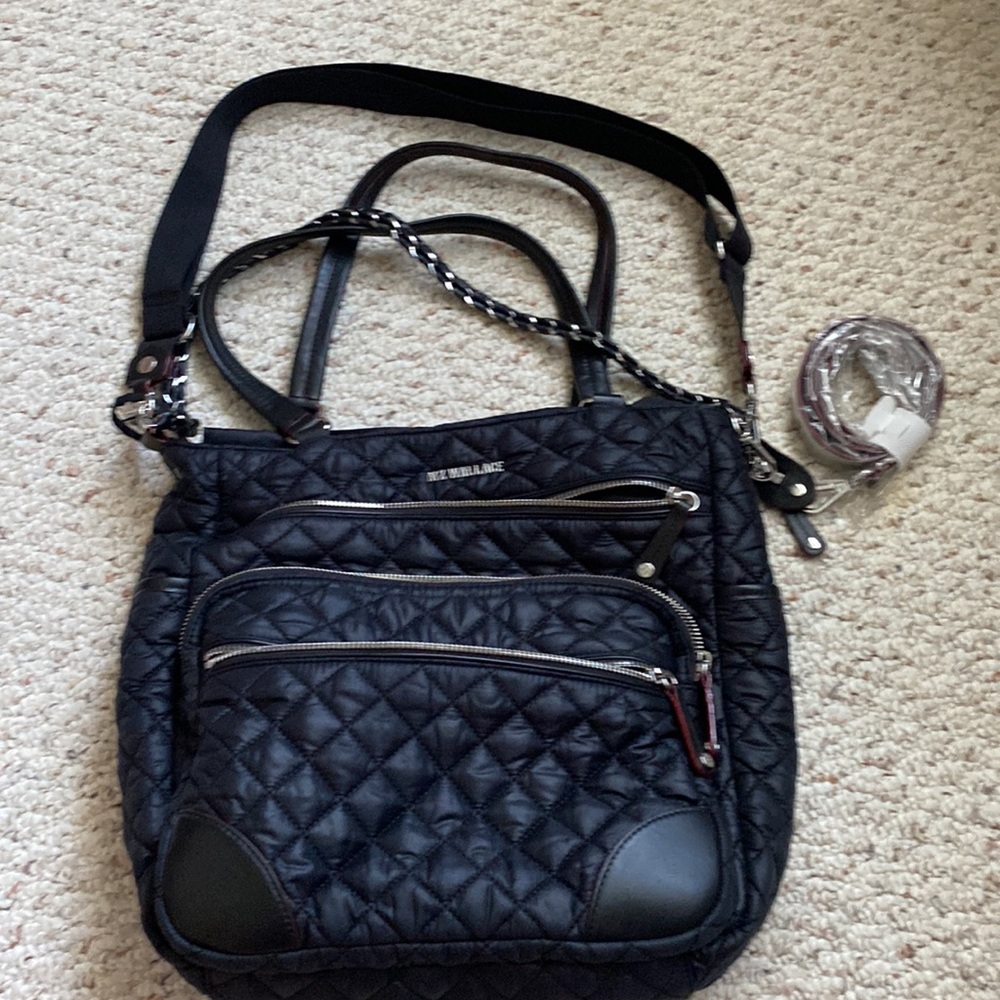 MZ Wallace Crosby Tote handbag bag - Black rare sold out - Picture 15 of 16